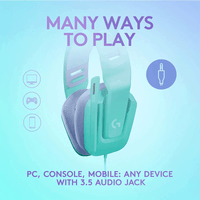 Logitech G335 Wired Gaming Headset [Mint]