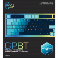 Glorious Premium PBT Keycaps Celestial Ice
