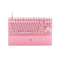 Razer Huntsman V2 Tenkeyless Optical Gaming Keyboard Quartz (Linear Red Switch) [US-LAYOUT]