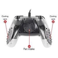 Nyko NSW Air Glow LED Fan-cooled Wired Controller w/ Force Feedback Function Multicolor - GameXtremePH