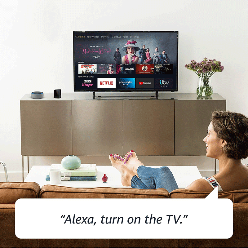 Amazon Fire TV Stick Blaster with Alexa Voice control for Power And volume on TV and Soundbar Black