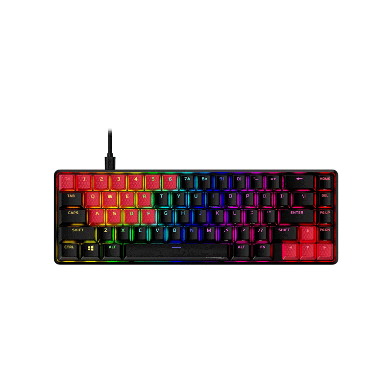 HyperX Rubber Keycaps Red