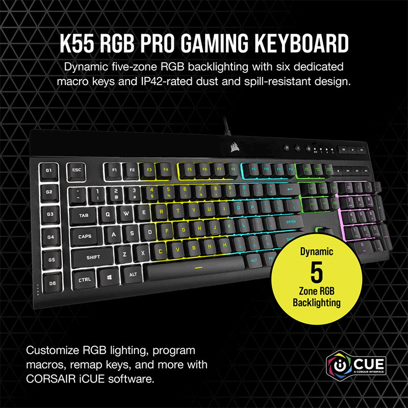 Corsair k55 playstation outlet 4