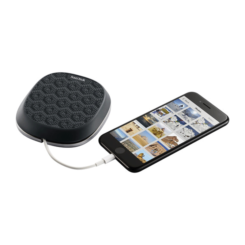 Sandisk Ixpand Base for Iphone Backup Storage & Charger