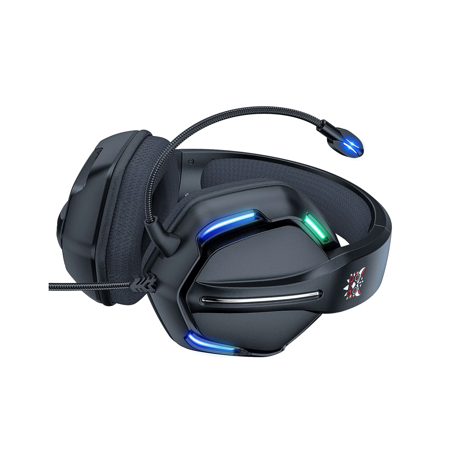 ONIKUMA X27 RGB Gaming Headset Stereo Surround Omnidirectional Noise Canceling Mic