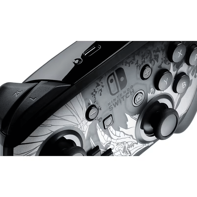 Nintendo Switch Pro Controller Monster Hunter Rise Edition