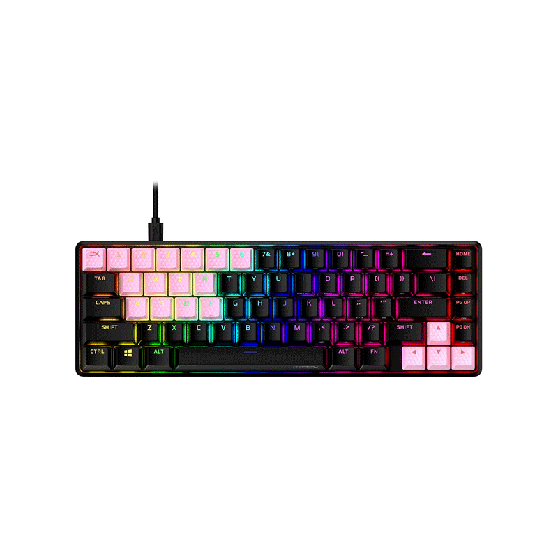 HyperX Rubber Keycaps Pink