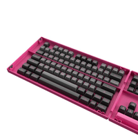 AKKO Black & Rose Full Keycaps Set ASA 197 Keys
