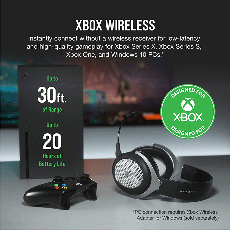 Connecting corsair headset shop to xbox one