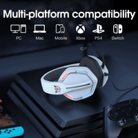 ONIKUMA X27 RGB Gaming Headset Stereo Surround Omnidirectional Noise Canceling Mic