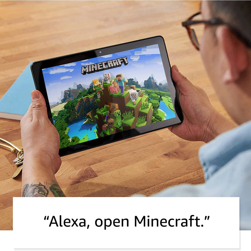 Amazon Fire HD 10 Plus Tablet 4GB/32GB 11th Gen (2021 latest model) 10.1” HD Display with Alexa and Wireless Charging Slate