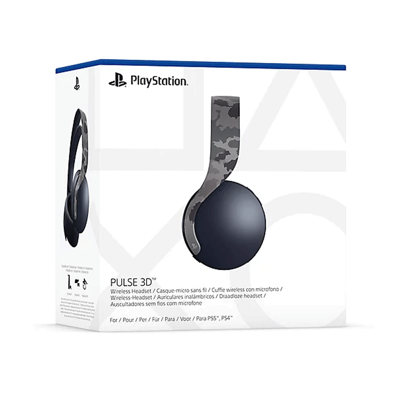 Sony PS5 Pulse 3D Headset [Grey Camouflage]