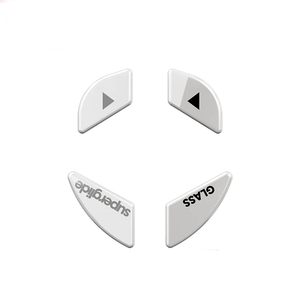 Pulsar Super glide Glass Skates For Glorious Model O / Model O Minus (White)