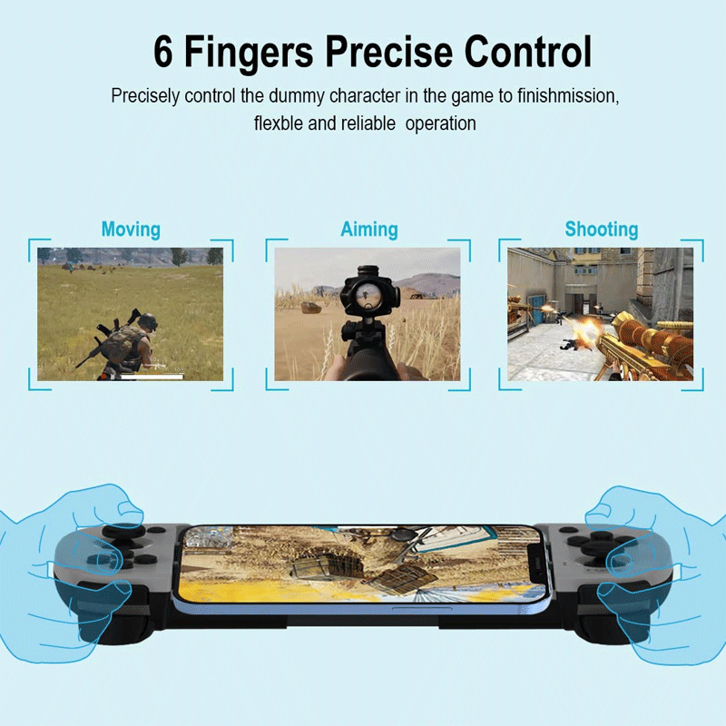 PXN Mobile Gaming Controller Grey PXN-P30PRO