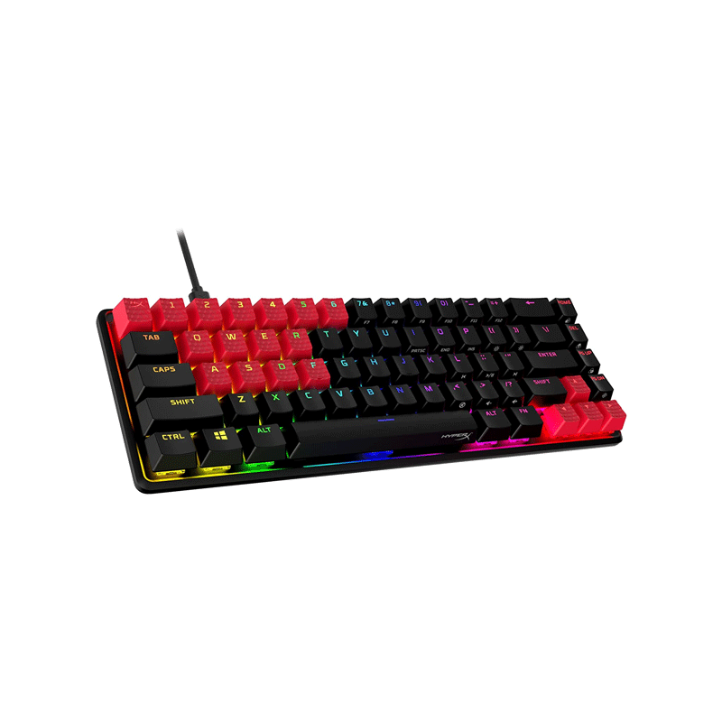 HyperX Rubber Keycaps Red
