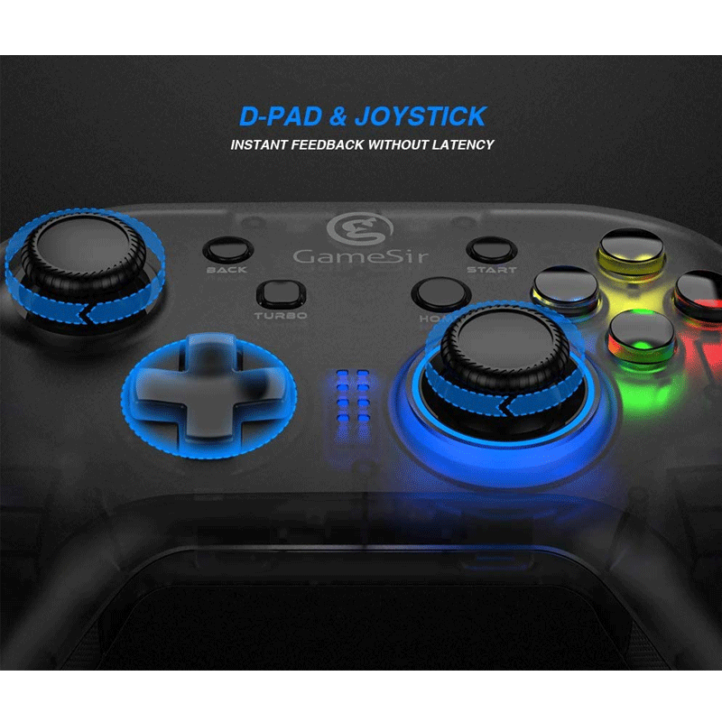 GameSir T4w USB Wired Gaming Controller with Vibration and Turbo Function For PC/Steamdeck/Switch/Xbox