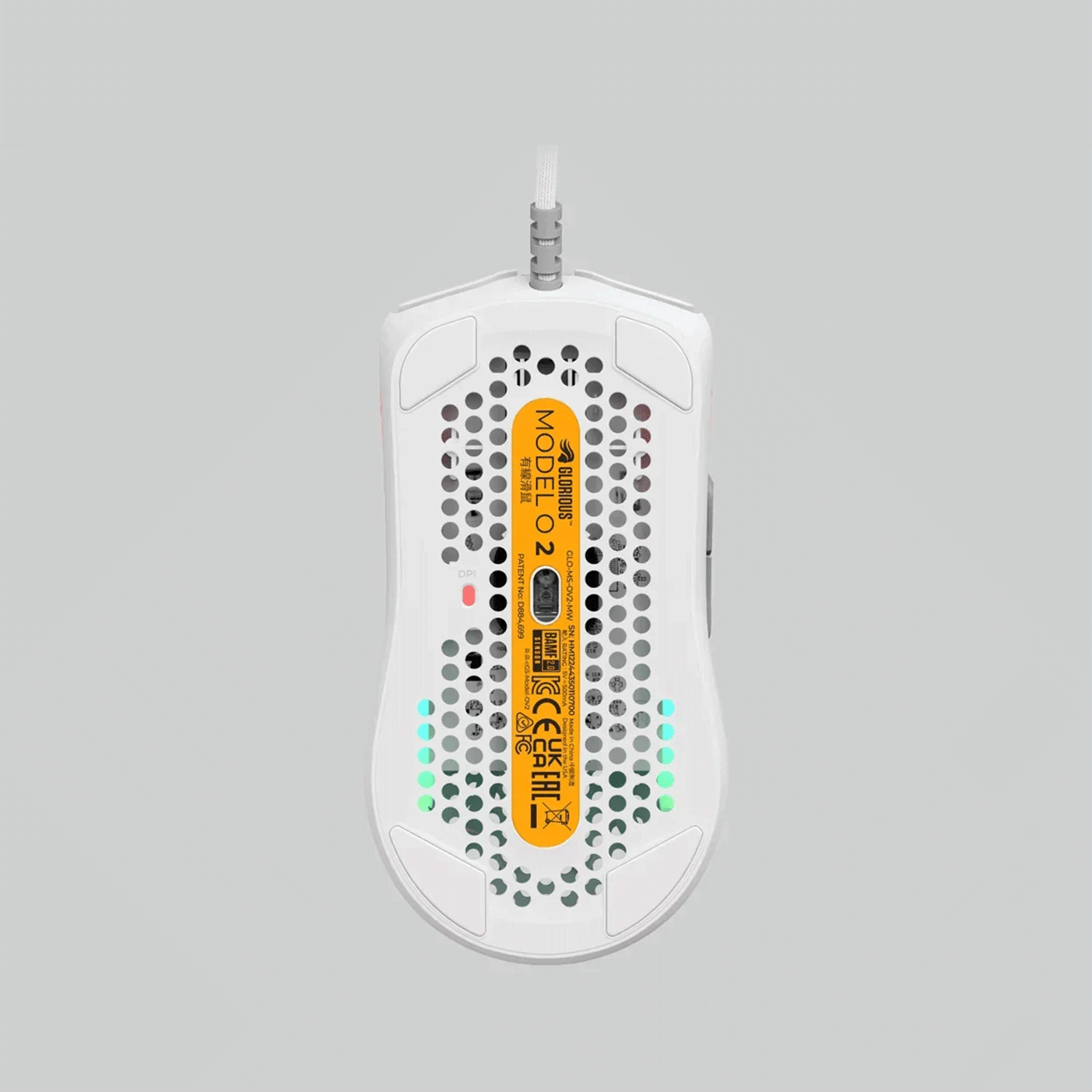 Glorious Model O 2 Ultralight Ambidextrous Wired Gaming Mouse