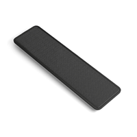 Glorious PC Gaming Race Padded Keyboard Wrist Rest Fits Tenkeyless Regular GWR-87 (BLACK)