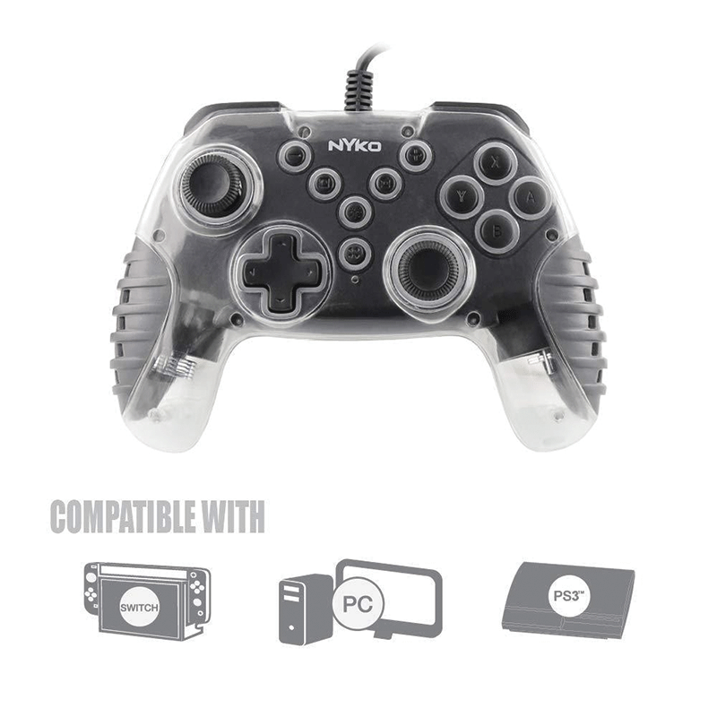 Nyko NSW Air Glow LED Fan-cooled Wired Controller w/ Force Feedback Function Multicolor - GameXtremePH