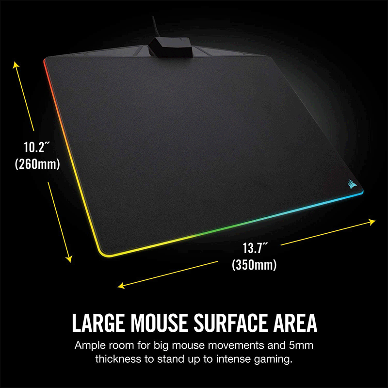 Corsair Gaming MM800 RGB Polaris Backlit RGB Precision Gaming Mouse Pad - GameXtremePH