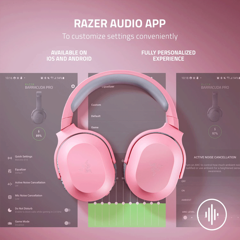 Razer Barracuda X 2022 Wireless Multi-Platform Gaming Headset [Quartz]