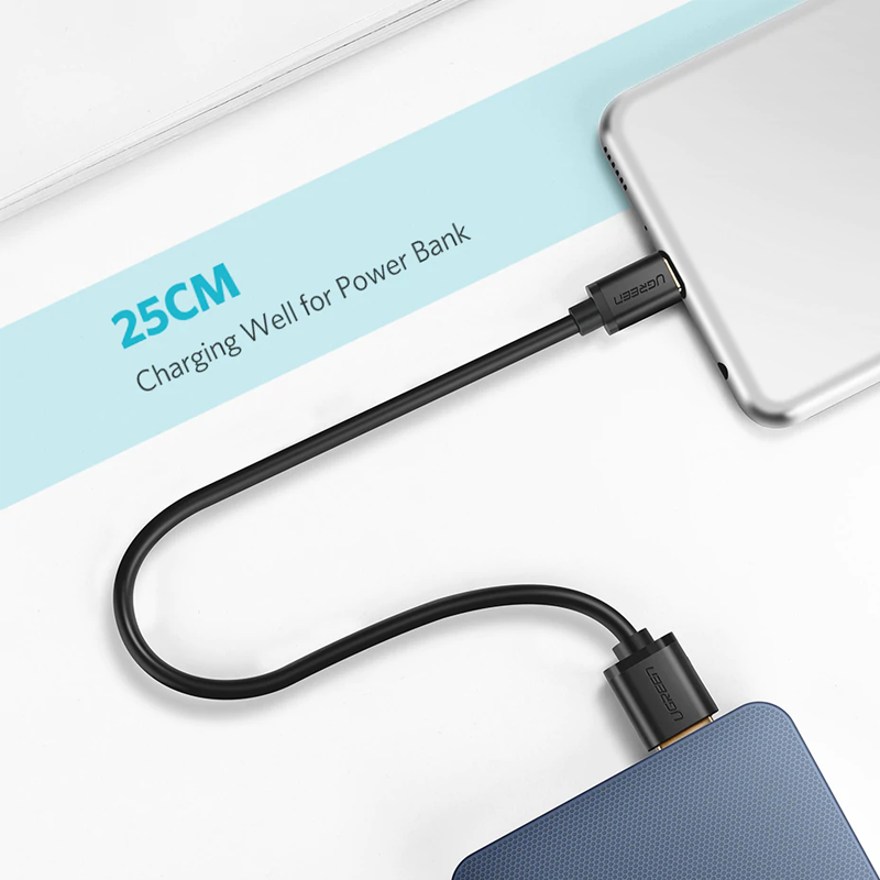 UGREEN USBA 2.0 to Micro USB Cable 1M White US289/60141