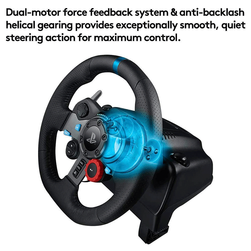 Logitech G29 Driving Force Racing Wheel for PS4/PS5/PC - GameXtremePH