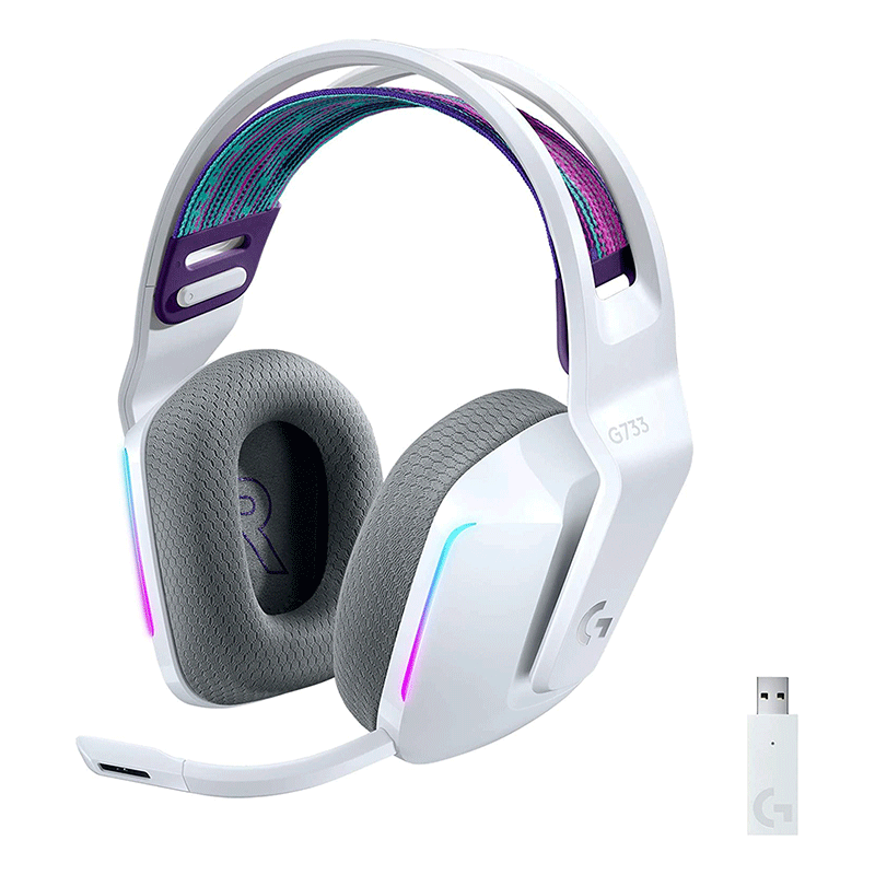Logitech G733 Lightspeed Wireless RGB Gaming Headset White - GameXtremePH
