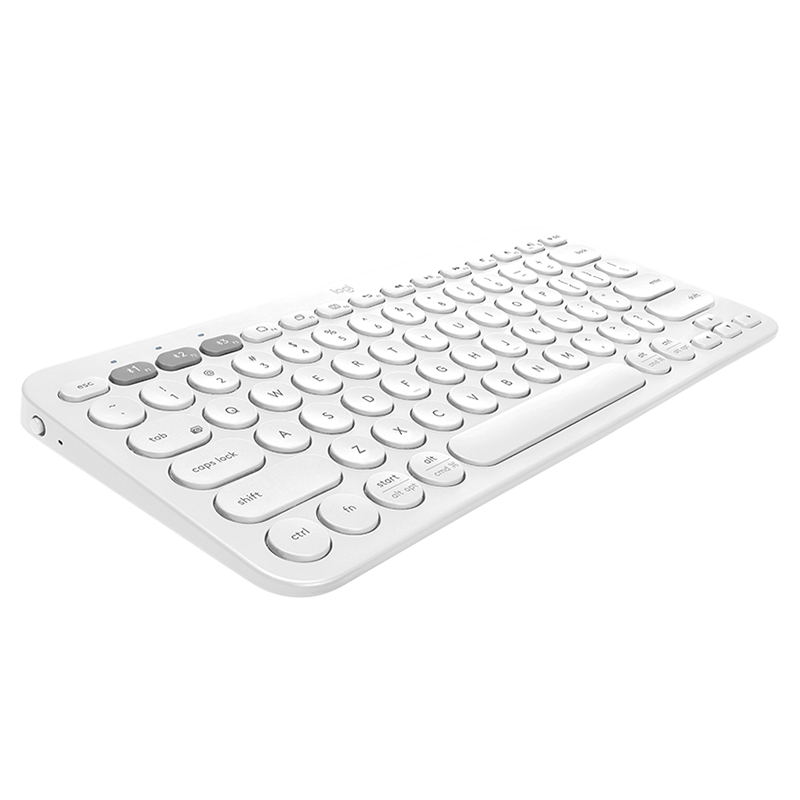 Logitech K380 Multi Device Bluetooth Keyboard White - GameXtremePH