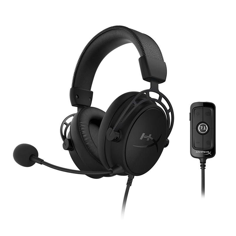 HyperX Cloud Alpha S Gaming Headset BLACK with 7.1 Surround Sound [HX-HSCAS-BK/WW] - GameXtremePH