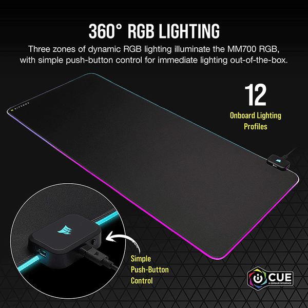 Corsair MM700 RGB Extended Mouse Pad - GameXtremePH