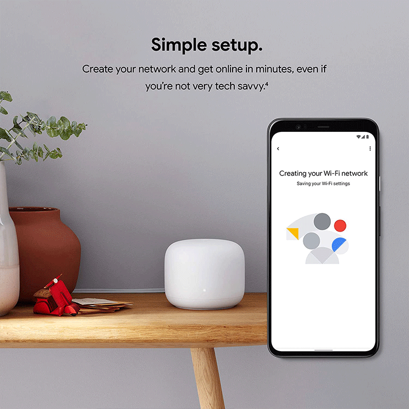 Google Nest WiFi Mesh Router 3 Pack [Snow] - GameXtremePH