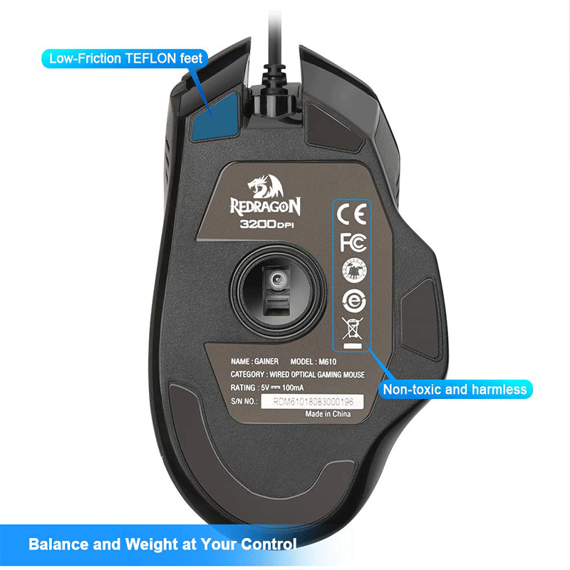 Redragon Gaming Mouse M610 - GameXtremePH