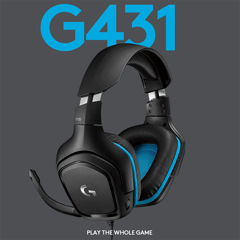 Logitech G431 7.1 Surround Sound Gaming Headset for PC/PS4/PS5 - GameXtremePH