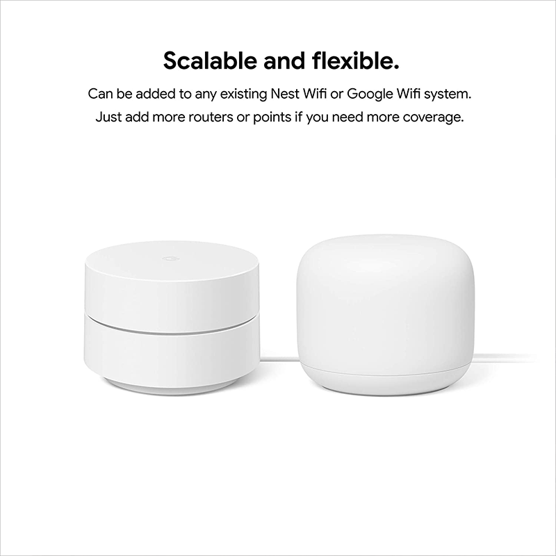 Google Nest WiFi Mesh Router 3 Pack [Snow] - GameXtremePH