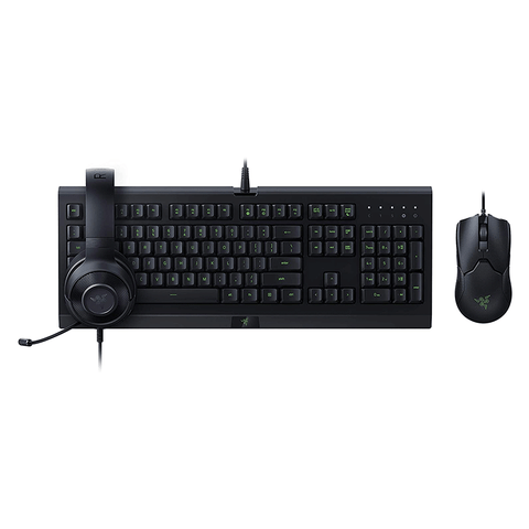 Razer Power Up Bundle [Karken X Lite Gaming Headset + Cynosa Lite Gaming Keyboard + Viper Gaming Mouse] - GameXtremePH
