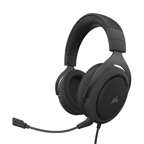 Corsair HS50 Pro Stereo Gaming Headset Carbon For PC/PS4/PS5/Xbox/Switch - GameXtremePH