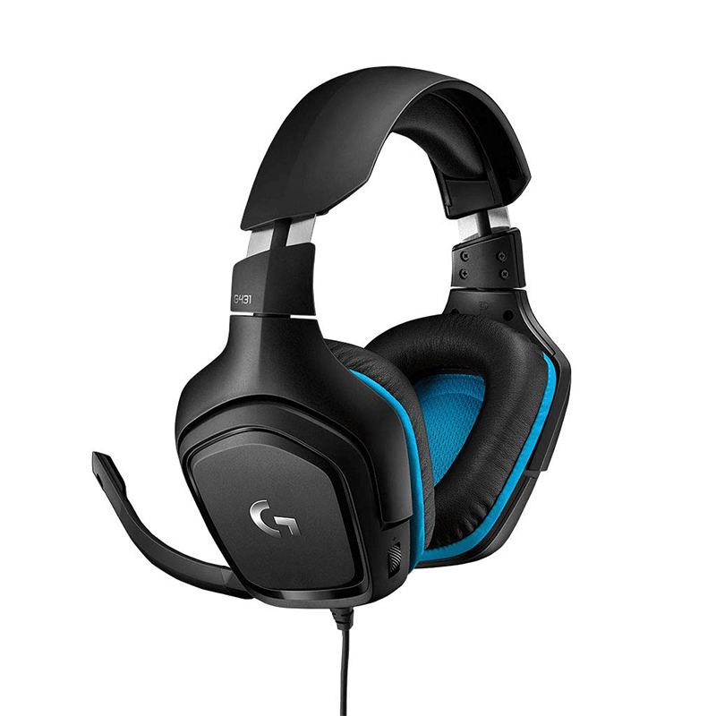 Logitech G431 7.1 Surround Sound Gaming Headset for PC PS4 PS5 GameXtremePH