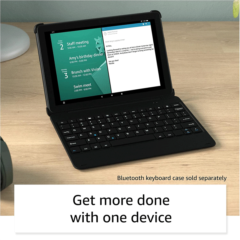 Amazon Fire HD 10 Plus Tablet 4GB/32GB 11th Gen (2021 latest model) 10.1” HD Display with Alexa and Wireless Charging Slate