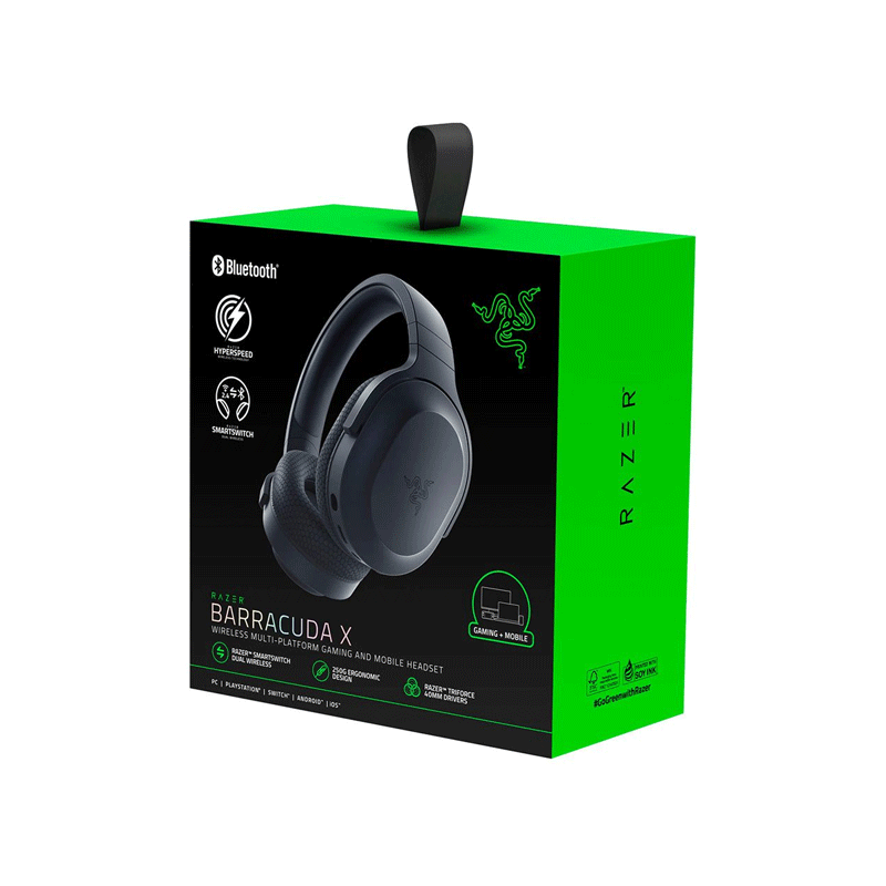 Razer Barracuda X 2022 Wireless Multi-Platform Gaming Headset (Black)