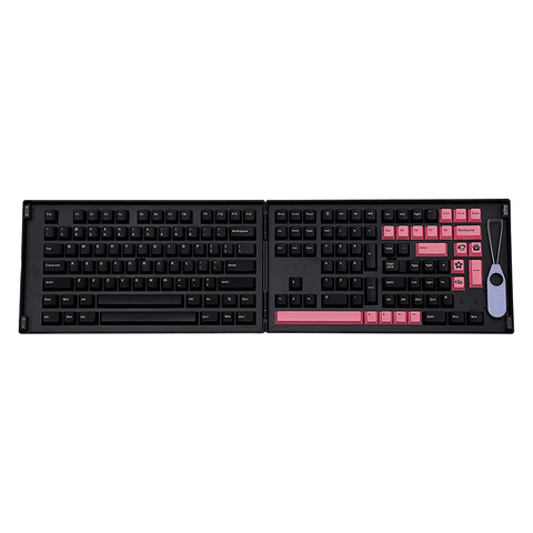 AKKO Keycaps Black/Pink Dancer Version 229-KEY Cherry PBT Double - GameXtremePH