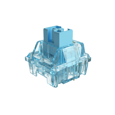 AKKO Keycaps CS Switch Jelly Blue 45 SWITCHES Dustproof Stem Tactile - GameXtremePH