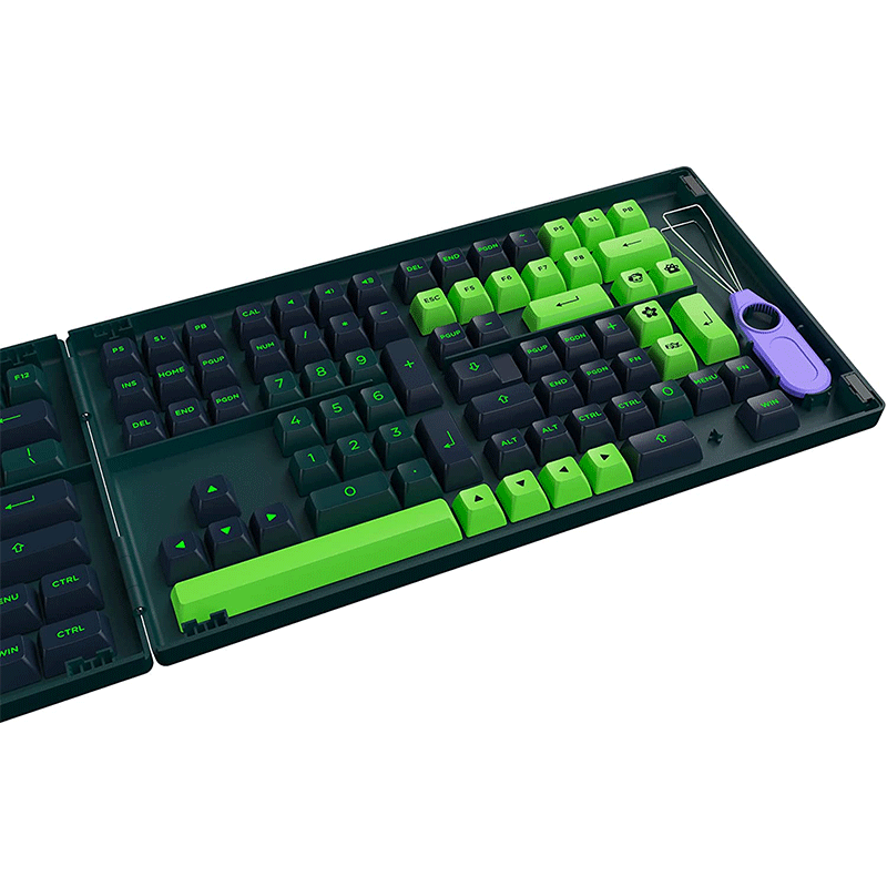 AKKO Keycaps Wave 226-KEY ASA PBT Double Shot - GameXtremePH