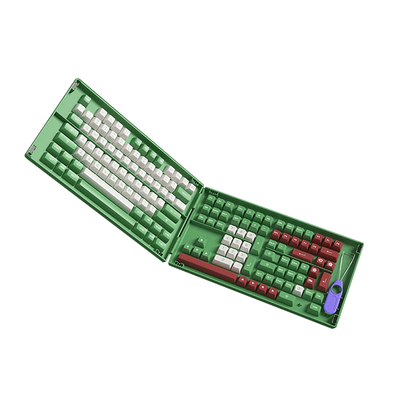 AKKO Matcha Red Bean Full Keycaps Set ASA 158 Keys