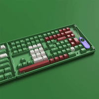AKKO Matcha Red Bean Full Keycaps Set ASA 158 Keys