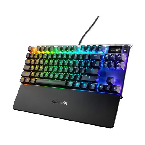 Steelseries Apex 7 RGB TKL Gaming Keyboard Blue Switches for PC/Mac/PS4/PS5/XB1/XBS [64758] - GameXtremePH