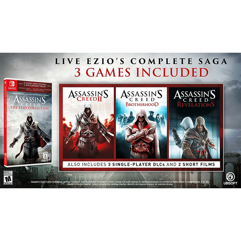 Game One PH - Assassin's Creed The Ezio Collection (PS4 / XBOX One
