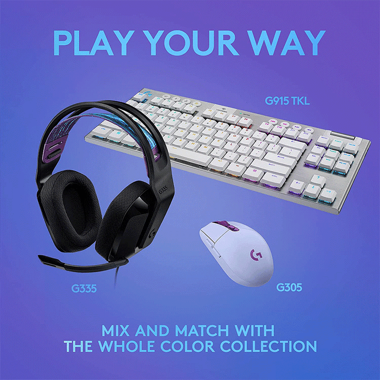 Logitech G335 Wired Gaming Headset [Black]