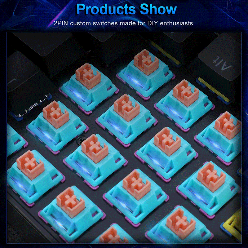 Redragon Bullet R A113 Clicky Linear Tactile Red Switches - GameXtremePH