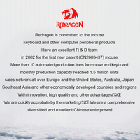 Redragon Bullet R A113 Clicky Linear Tactile Red Switches - GameXtremePH